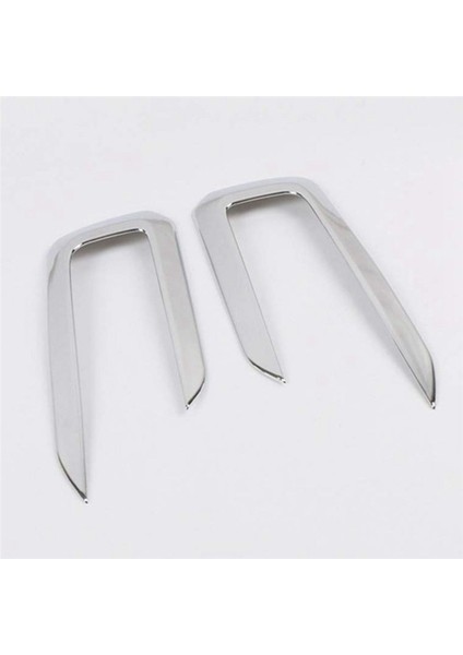 1paır Araç Dikkat Siste Far Trım Strım Strım Strıcham Volvo XC40 T5 2017-2019 Sisli Krom Dekorasyon Kapağı (Yurt Dışından)