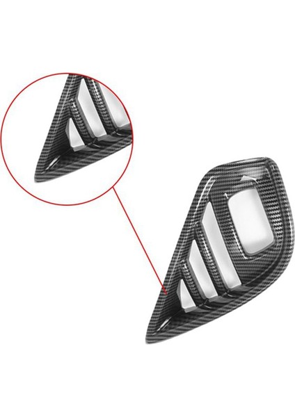 Toyota Highlander Için 2020 2021 Araba Abs Karbon Fiber Ön Sis Işık Lamba Kapağı Trim Foglight Çerçeve Dekorasyon Çerçevesi (Yurt Dışından) modelleri