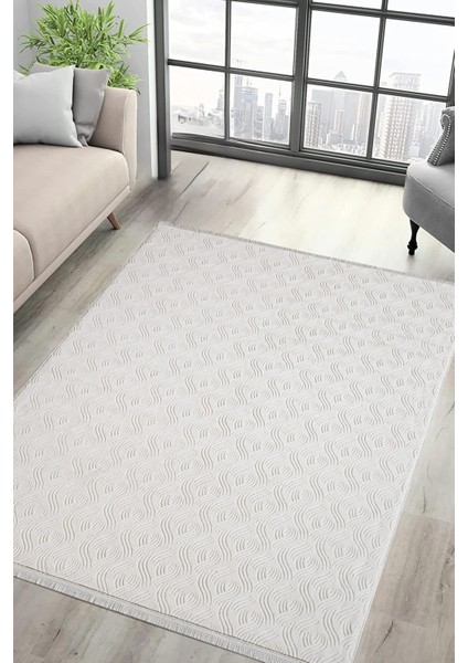 Rayne Koleksiyonu Bukle Kabartmalı Rölyef Kaymaz Tabanlı Yıkanabilir Salon,Mutfak,Koridor Vizon fırsatları