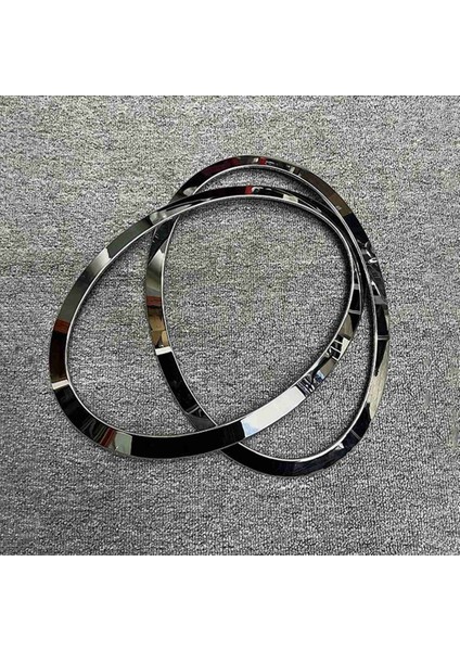 Mini Cooper Için 2x F55 F57 03-18 Krom Sol Sağ Ön Farlar Çerçeve Far Kaş Halka Kapağı Trim Değiştirme (Yurt Dışından) fırsatları
