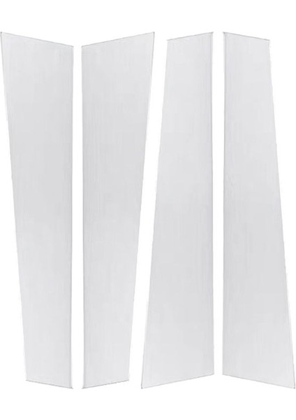 4pcs Araba Dış Kapı Penceresi B Mercedes Benz Gle Sınıfı 2020-2023 Krom Alüminyum Trim Panel (Yurt Dışından)