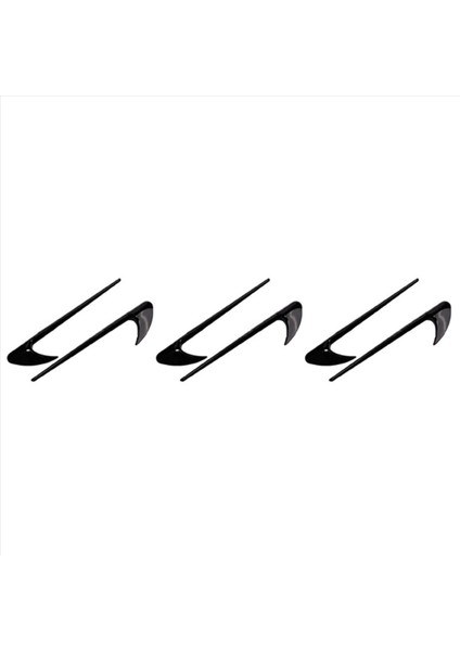 6pcs Araba Tarafı Çamurluk Döşeme Mercedes Benz E Sınıf W213 C-Sınıfı W205 Refit E63S Amg Aksersiyeleri Siyah (Yurt Dışından)