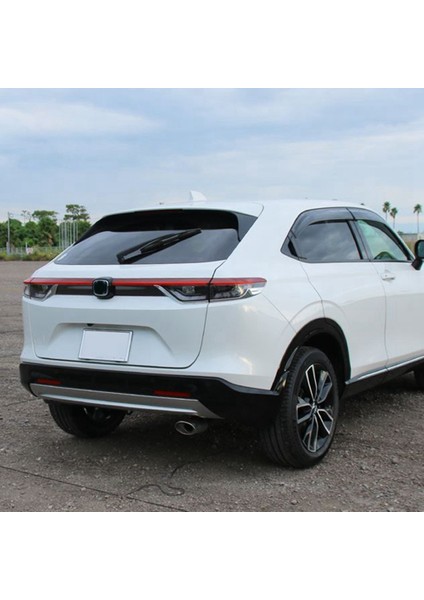 Honda Hrv Hrv Hr-V Vezel 2021 2022 Krom Arka Kuyruk Işık Lambası Kapağı Garnitür Strip Tayli Kaş Kapağı Kapak Trim 4pcs (Yurt Dışından) modelleri