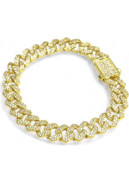 925 Ayar Gümüş Taşlı Kalın Gurmet Bileklik fiyatları