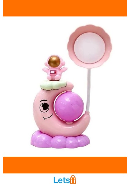 Ay Astronot Desenli Sevimli Çocuk Odası Gece Lambası fırsatları