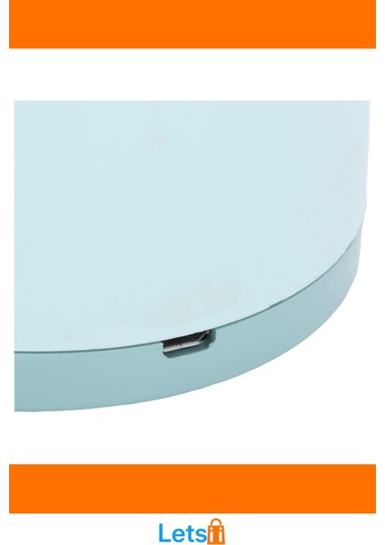 Dokunmatik USB Şarjlı Modern Masa Lambası Beyaz Mavi Pembe fırsatları