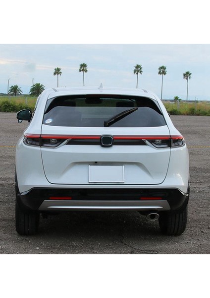 Honda Hrv Hrv Hr-V Vezel 2021 2022 Krom Arka Kuyruk Işık Lambası Kapağı Garnitür Strip Tayli Kaş Kapağı Kapak Trim 4pcs (Yurt Dışından) fırsatları