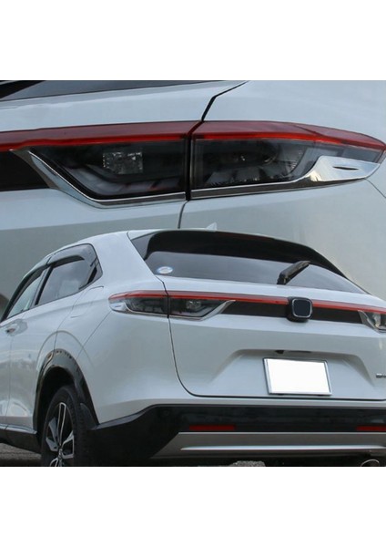 Honda Hrv Hrv Hr-V Vezel 2021 2022 Krom Arka Kuyruk Işık Lambası Kapağı Garnitür Strip Tayli Kaş Kapağı Kapak Trim 4pcs (Yurt Dışından) indirimleri
