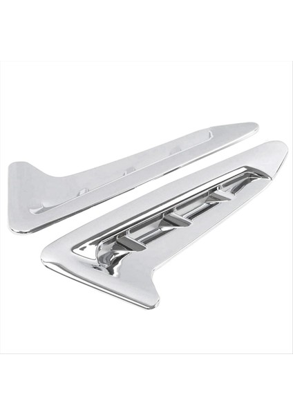 1paır Ön Taraftaki Çamurluk Hava Çıkış Kapağı Bmw Için X3 G01 X4 G02 2018-2024 Araba Stil Havalandırma Fender Chrome Gümüş (Yurt Dışından)
