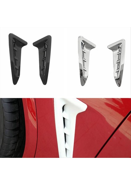 1paır Ön Taraftaki Çamurluk Hava Çıkış Kapağı Bmw Için X3 G01 X4 G02 2018-2024 Araba Stil Havalandırma Fender Chrome Gümüş (Yurt Dışından) fiyatları