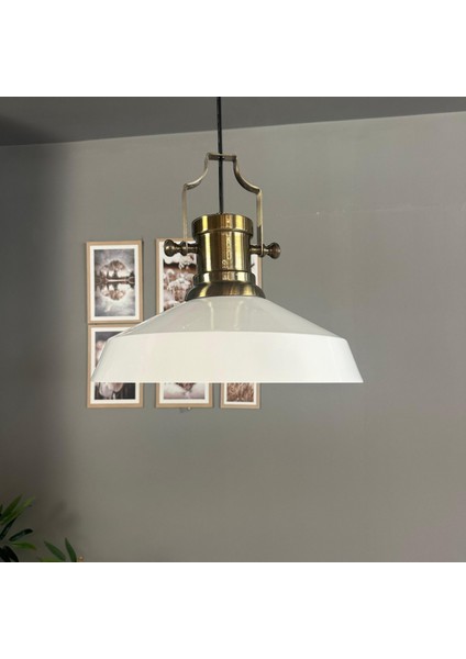 Lema Beyaz Tekli Avize Silindir Eskitme Başlık Sarkıt Lamba Restoran Cafe Salon Avizeleri modelleri