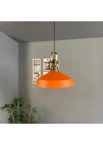 Lema Turuncu Tekli Avize Yeni Eskitme Başlık Sarkıt Lamba Restoran Cafe Salon Avizeleri fırsatları