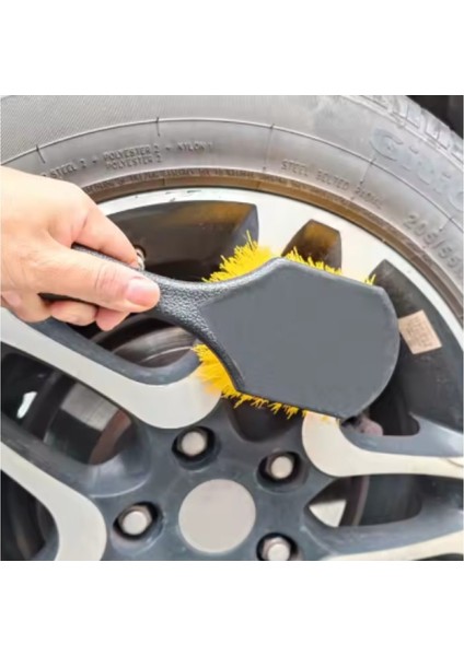 Çok Amaçlı Araba Jant Lastik Temizleme Fırçası, Ergonomik Iç Dış Evrensel Lastik ve Halı modelleri