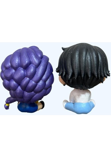 Baby Rumi & Baby Jinu Ikili Set | El Yapımı Parlak K-Pop Demon Hunters Tarzı Koleksiyon Figürleri fırsatları