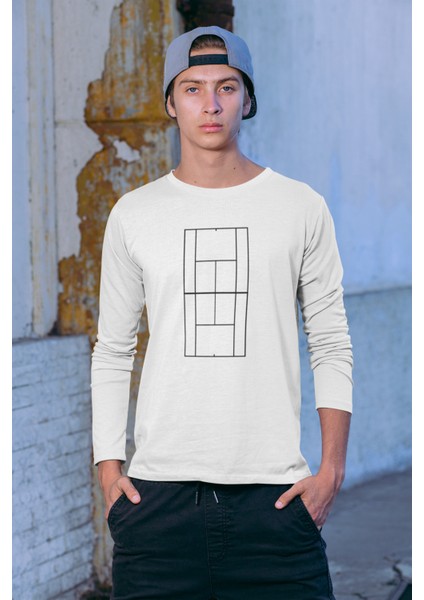 Tenis Saha Uzun Kollu Beyaz Tişört fiyatları