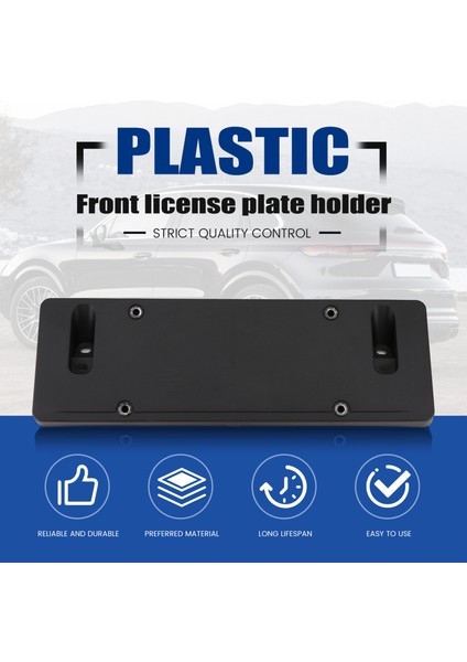 Porsche Cayenne 9ya 2018 9Y0807287E Için Ön Plaka Tutucu Plaka (Yurt Dışından) indirimleri