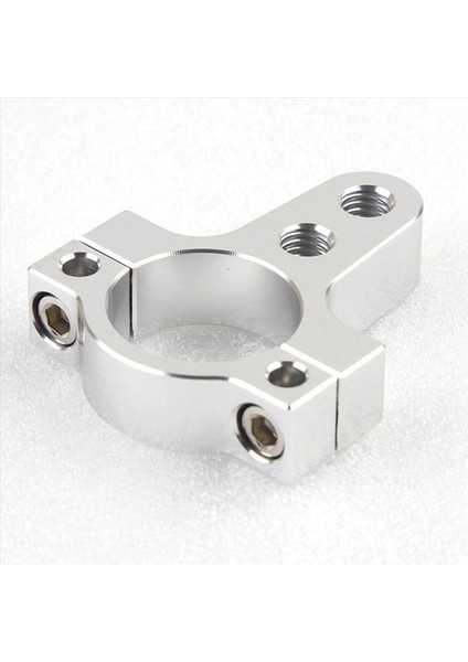 4pcs 27MM Alüminyum Direksiyon Damper Çatal Çerçeve Montaj Kelepçesi Braket Ayak Fikir Motosiklet Bisikleti Modifikasyonu Gümüş (Yurt Dışından) modelleri