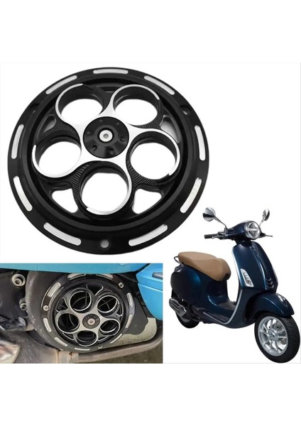 Vespa Sprint Primavera Için Motosiklet Motor Radyatör Kapağı 150 2013-2022 Fan Kapak Koruyucu Aksesuarlar (Yurt Dışından) modelleri