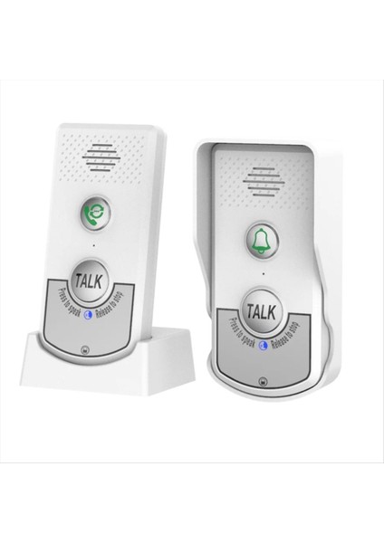 2 4g Kablosuz Uzun Mesafe Kapı Telefon Intercom Kapı Zili 2 Yolu Ses Sesli Gönderen ve Hastane Otel Çağrısı (B) (Yurt Dışından) modelleri