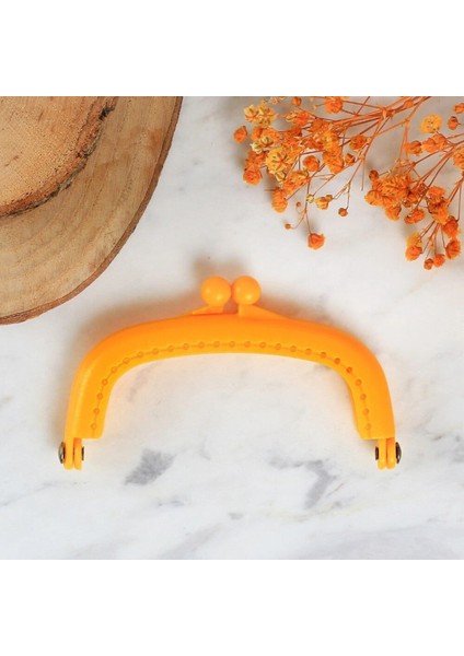 Loren Plastik Cüzdan Klipsi-Sarı