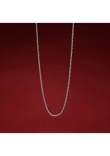 3n Burma Tilki Kuyruğu Gümüş Zincir modelleri