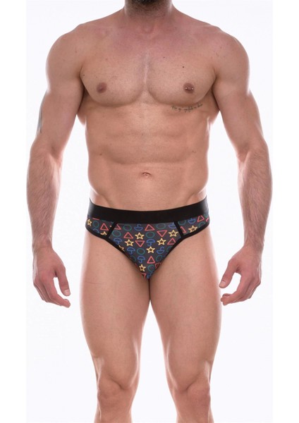 - Erkek Desenli Tanga Çamaşır