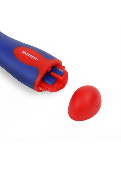 WP219004 40MM Geri Çekilebilir Profesyonel Kazıyıcı + 4 Parça Kazıma Bıçak Seti modelleri