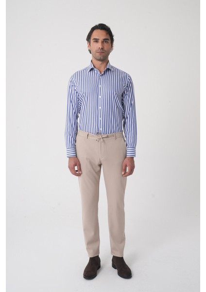 Erkek Vizon Spor Jagger Pantolon PNS25K25210_D08