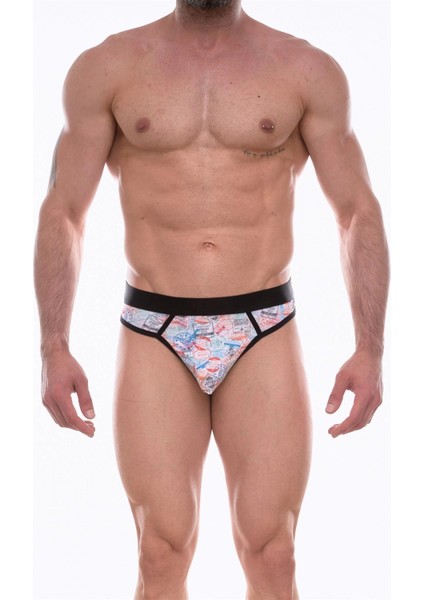 - Erkek Desenli Tanga Çamaşır