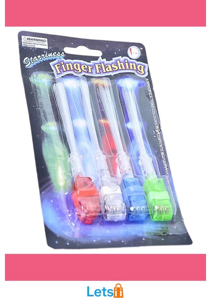 LED Işıklı Renkli Püsküller 4 Adet Parti Dekorasyonu indirimleri