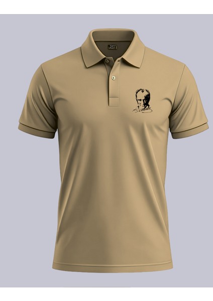 Atatürk Silüetli Polo Yaka Tshirt