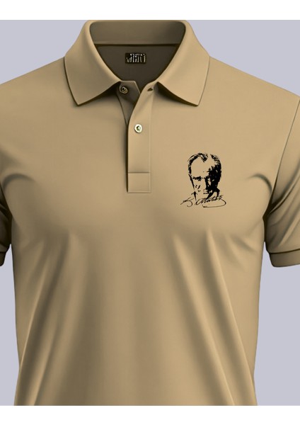 Atatürk Silüetli Polo Yaka Tshirt fiyatları