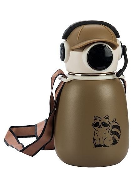 Gamer Çocuk Termos Matara, 500 ml Termos Suluk (TP-742)K