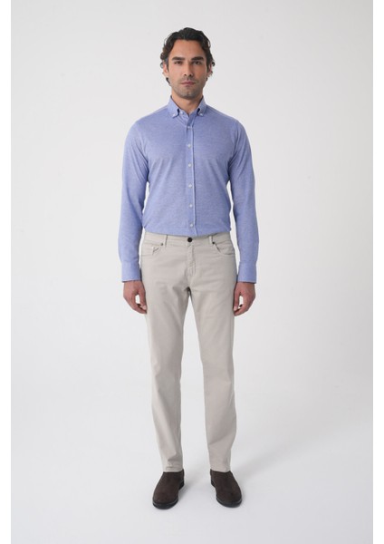 Erkek 5 Cepli Spor Pantolon Taş PNS25K25209_D60