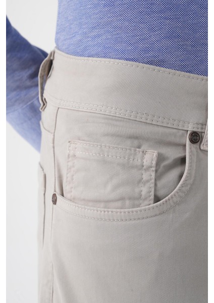 Erkek 5 Cepli Spor Pantolon Taş PNS25K25209_D60 indirimleri