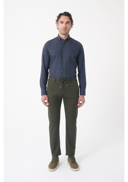 Erkek Haki Spor Jagger Pantolon PNS25K25210_D49