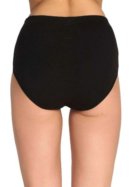 2 Adet Tutku Kadın Yüksek Bel Bato Kalın Lastik Külot S4 fırsatları