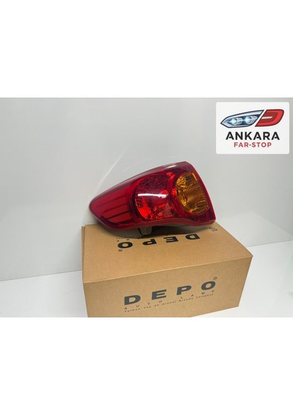 Toyota Corolla 2007 - 2009 Stop Lambası Dış Sol (Depo Marka)