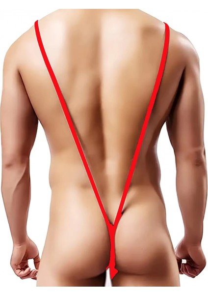 - Fantezi Lastikli Kırmızı Erkek String - Tanga TG274615 fiyatları