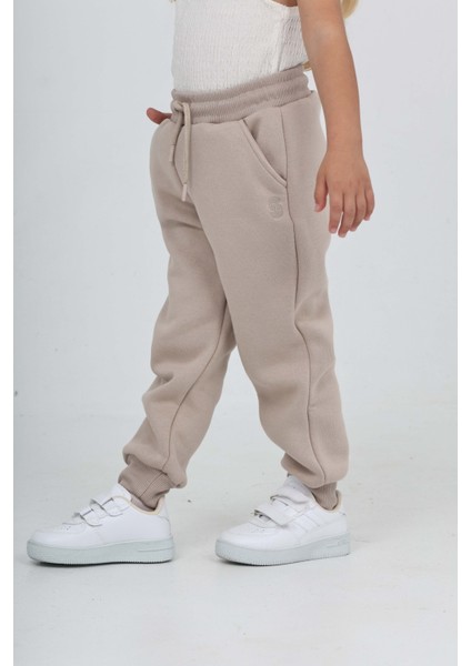 Kız Çocuk T Logo Nakışlı Eşofman Alt fiyatları