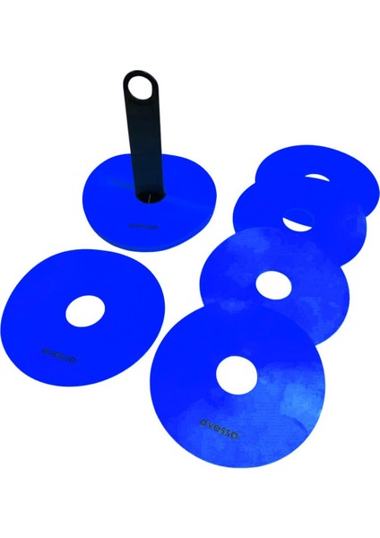 Cnk-89 Kauçuk Antrenman Çanağı 10LU Mavi