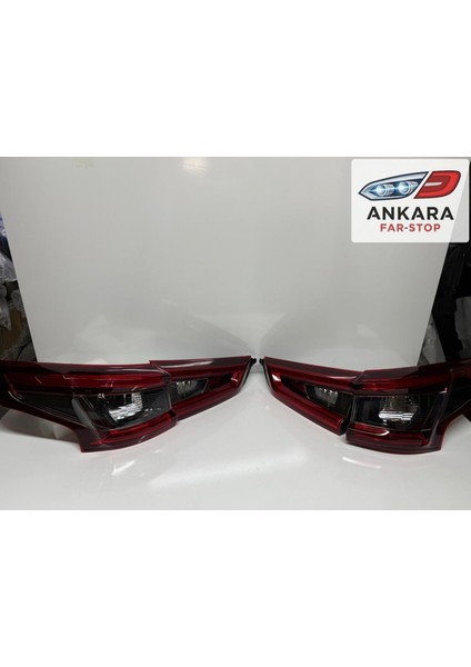 Nissan Qashqai 2017 - 2021 Stop Lambası Sağ - Sol Iç ve Dış Takım (Toplam 4 Adet Stop) fiyatları