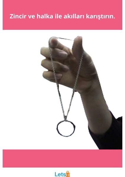 Sihirli Halka Illüzyon Oyunu Eğlenceli Zeka Geliştirici Oyun fiyatları