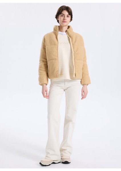 D5WL-MNT3720 Camel Düz Kadın Mont fiyatları