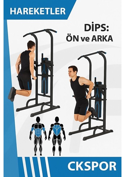 Barfiks Çekme Duvarı Güç Kulesi Barfiks Aleti modelleri