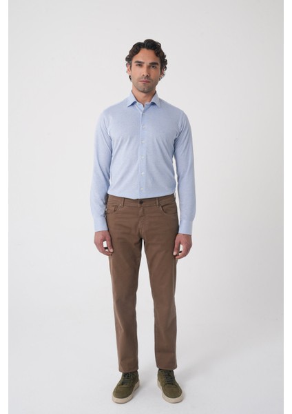 Erkek 5 Cepli Spor Pantolon Haki PNS25K25209_D49