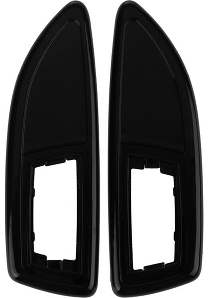 Araba Parlak Siyah Yan Lamba Kapağı Yan Işaretçi Vauxhall Corsa D/ Vxr Astra H/ J Zaf B Insignia Corsa E (Yurt Dışından)