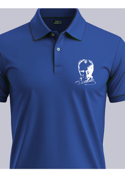 Atatürk Silüetli Polo Yaka Tshirt fiyatları