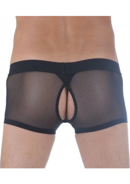 - DM291121 Transparan Arkası Açık Mini Boxer