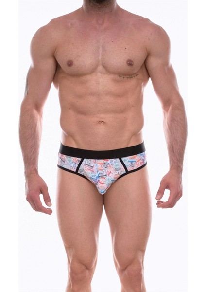 - Erkek Desenli Jockstrap Çamaşır